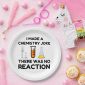 Funny Science lover-scheikundegrap Papieren Bordje (Feest)