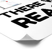 Funny Science lover-scheikundegrap Poster (Hoek)