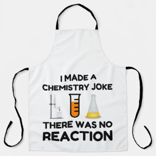 Funny Science lover-scheikundegrap Schort
