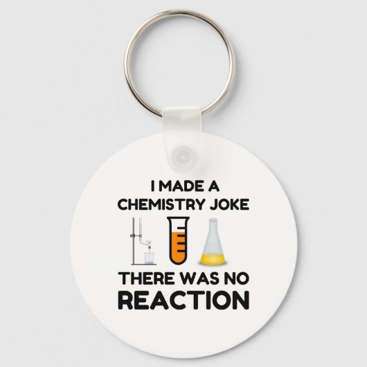 Funny Science lover-scheikundegrap Sleutelhanger (Voorkant)