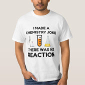 Funny Science lover-scheikundegrap T-shirt (Voorkant)