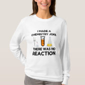 Funny Science lover-scheikundegrap T-shirt (Voorkant)