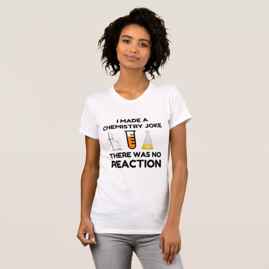 Funny Science lover-scheikundegrap T-shirt (Voorkant volledig)
