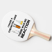 Funny Science lover-scheikundegrap Tafeltennisbatje (Zijkant)