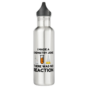 Funny Science lover-scheikundegrap Waterfles