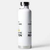 Funny Science lover-scheikundegrap Waterfles (Rechts)