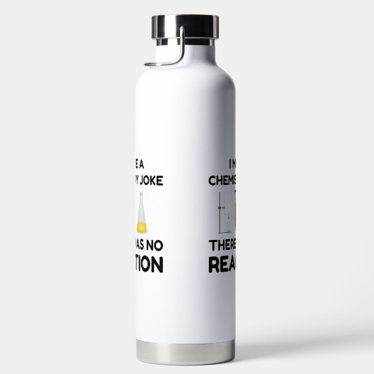 Funny Science lover-scheikundegrap Waterfles (Rechts)