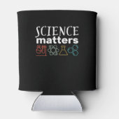 Funny Science Matters Geek en Nerd Scientist Blikjeskoeler (Achterkant)