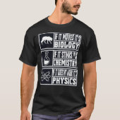 Funny Science Meme T-shirt (Voorkant)