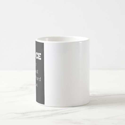 Funny Science Mok - "Het geschenk" voor wetenschap (Center)