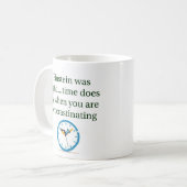 Funny Science Mok - "Het geschenk" voor wetenschap (Voorkant links)