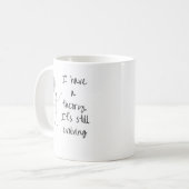 Funny Science Mok - "Het geschenk" voor wetenschap (Voorkant links)