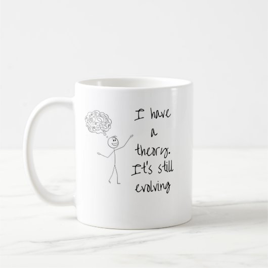 Funny Science Mok - "Het geschenk" voor wetenschap (Links)