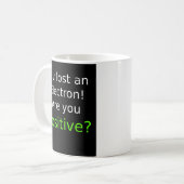 Funny Science Mok - "Het geschenk" voor wetenschap (Voorkant links)