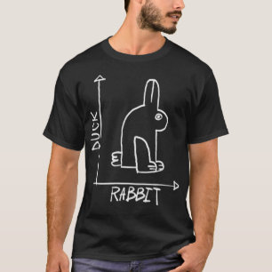 Funny Science Nerd Duck Rabbit Physics Wiskunde ee T-shirt