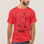 Funny Science Nerd Duck Rabbit Physics Wiskunde Ge T-shirt<br><div class="desc">Funny Science Nerd Duck Rabbit Physics Wiskunde Geek Gift.</div>