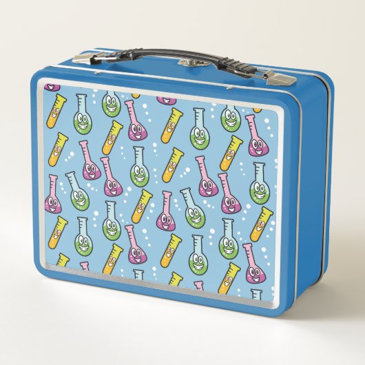 Funny Science Pattern, aangepaste lunchboxen (Achterkant)