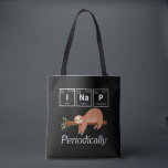 Funny Science Pun Chemistry Sloth Nap Lover Tote Bag<br><div class="desc">Funny Science Pun Chemistry Sloth Nap Lover. Hilarious Scientist and Chemist Gift.</div>