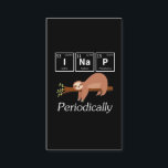 Funny Science Pun Chemistry Sloth Nap Lover Visitekaartje<br><div class="desc">Funny Science Pun Chemistry Sloth Nap Lover. Hilarious Scientist and Chemist Gift.</div>