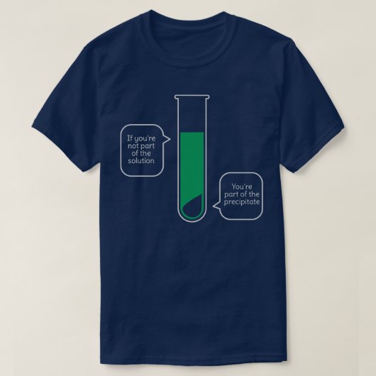 Funny Science Pun T-shirt (Design voorkant)