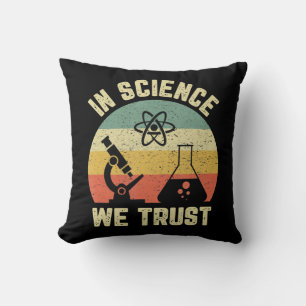 Funny Science Shirt Physics Biology Gift in Scienc Kussen