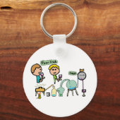 Funny Science Sleutelhanger (Voorkant)