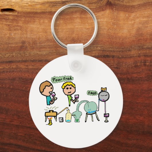 Funny Science Sleutelhanger (Voorkant)