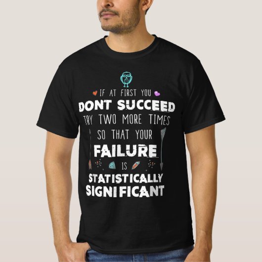 Funny Science Success Chemistry Motivation Nerd Gi T-shirt (Voorkant)
