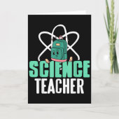 Funny Science Teacher Backpack School Humor  Kaart (Voorkant)
