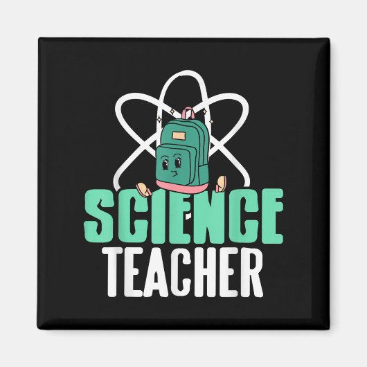 Funny Science Teacher Backpack School Humor  Magneet (Voorkant)