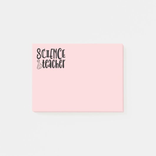 Funny Science Teacher - Chemistry Biology Physics Post-it® Notes (Voorkant)