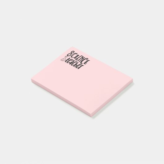Funny Science Teacher - Chemistry Biology Physics Post-it® Notes (Schuin)