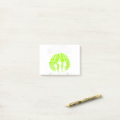 Funny Science Teachers houden van breinen Leerkrac Post-it® Notes (Op bureau)