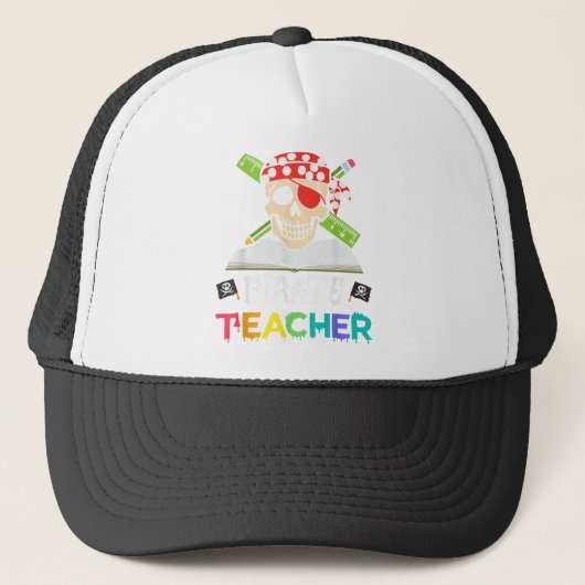Funny Science Teachers houden van breinen Trucker Pet (Voorkant)