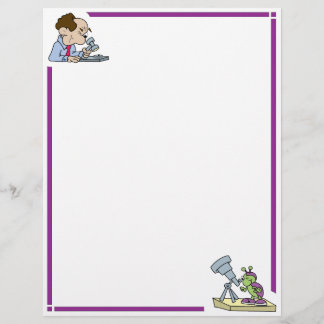 Funny Scientists Letterhead