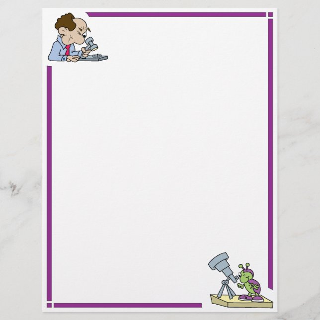 Funny Scientists Letterhead (Voorkant)