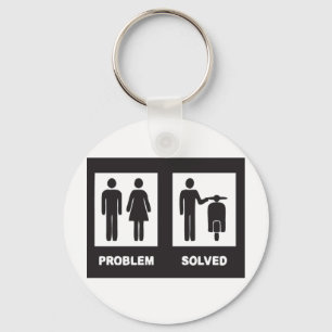 Funny Scooter Sleutelhanger