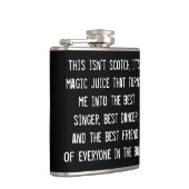 Funny Scotch Drinkers Slogan Heupfles (Rechts)