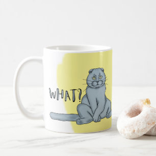 Funny scotch-poetse kat koffiemok