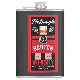Funny Scotch Whisky Heupfles