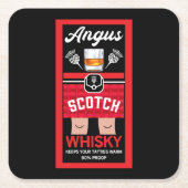 Funny Scotch Whisky Kartonnen Onderzetters (Voorkant)