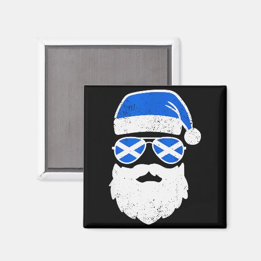 Funny Scottish Christmas Pajama Funny Matching Fam Magneet (Voorkant / Achterkant)