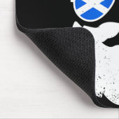 Funny Scottish Christmas Pajama Funny Matching Fam Muismat (Hoek)