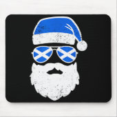 Funny Scottish Christmas Pajama Funny Matching Fam Muismat (Voorkant)