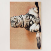 Funny Scottish Fold Cat Foto Legpuzzel (Verticaal)