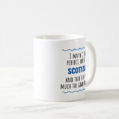 Funny Scottish Scotland Gift Idea Koffiemok (Voorkant rechts)