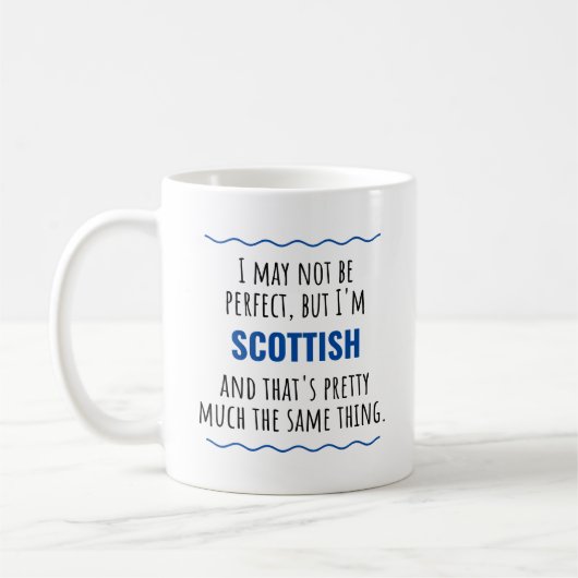 Funny Scottish Scotland Gift Idea Koffiemok (Links)