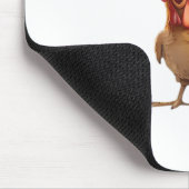 Funny Screaming Chicken F Caw F Humor Muismat (Hoek)