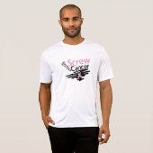 Funny Screw Breast Cancer T-shirt (Voorkant volledig)
