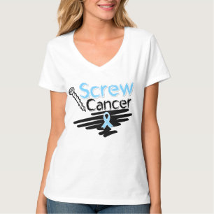 Funny Screw Prostate Cancer T-shirt